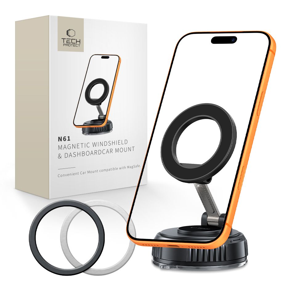 Tech-Protect N61 Magnetic Holder - Black_0