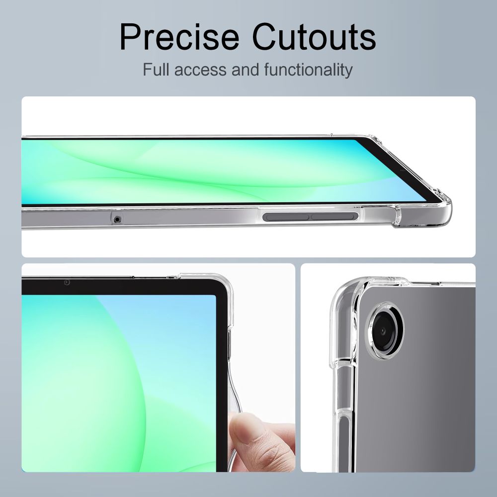 Tech-Protect FlexAir Case for Samsung Galaxy Tab A9+ / A11+ - Transparent_6