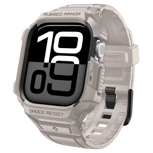 Rugged Armor Pro V2 Case Spigen for Apple Watch Series 10 / 11 46mm, Dune Beige ACS10506_0