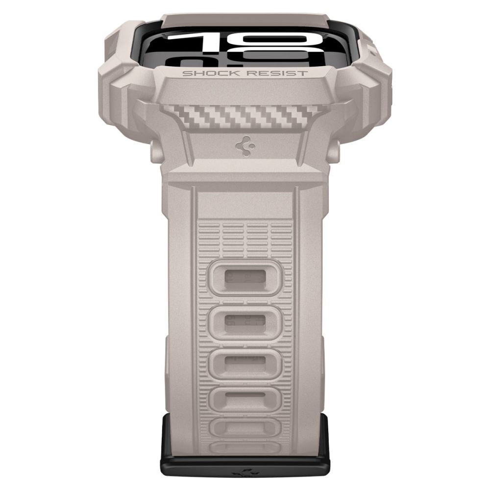 Rugged Armor Pro V2 Case Spigen for Apple Watch Series 10 / 11 46mm, Dune Beige ACS10506_4