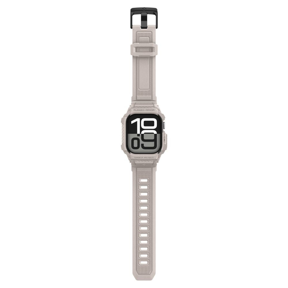 Rugged Armor Pro V2 Case Spigen for Apple Watch Series 10 / 11 46mm, Dune Beige ACS10506_8