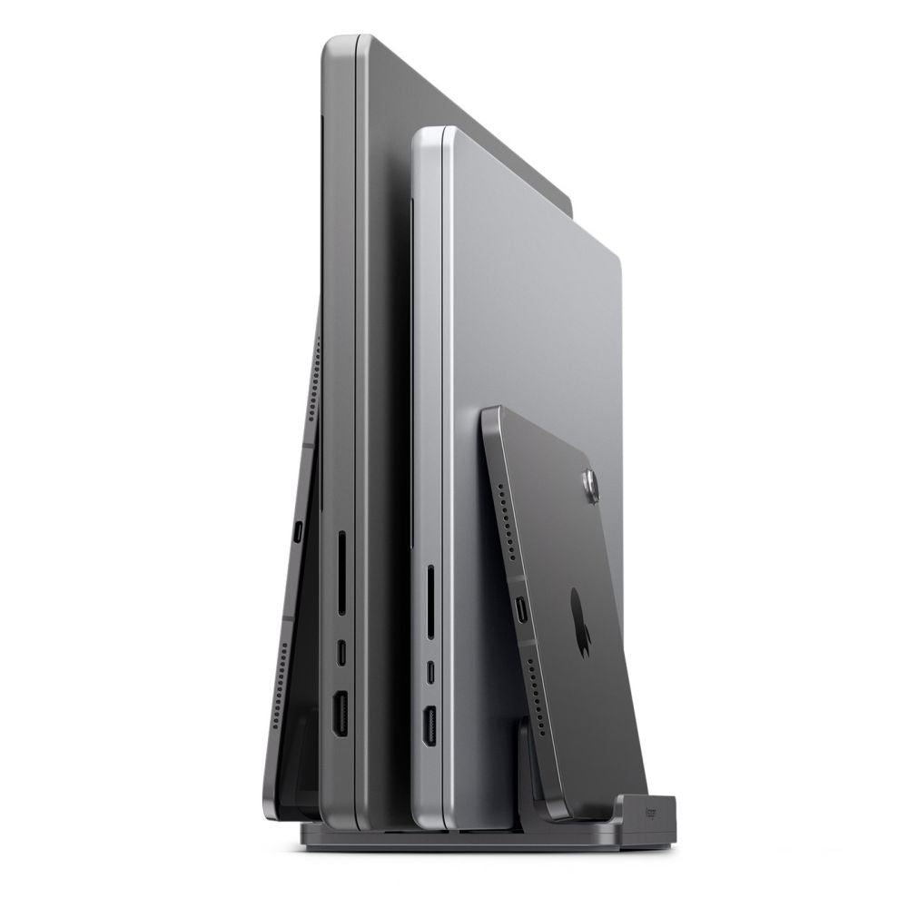 Spigen LD208S4 Desk Organizer for Laptops, Tablets, Smartphones, Keyboards - Gray_2