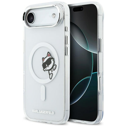 Karl Lagerfeld IML Peekaboo MagSafe Case for iPhone Air - Clear_0