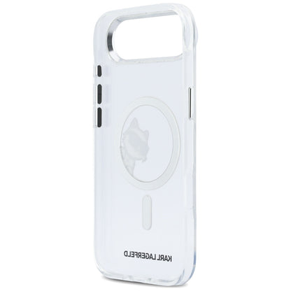 Karl Lagerfeld IML Peekaboo MagSafe Case for iPhone Air - Clear_6