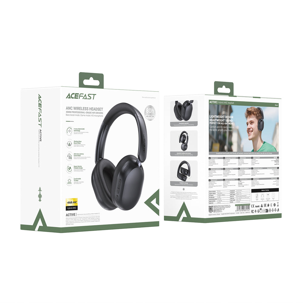 Handsfree Bluetooth Acefast H12, Black _5