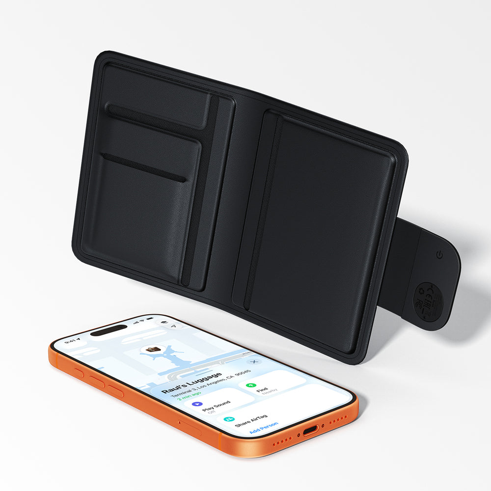 Acefast SmartTag Passport S6 for iOS Series, Black _5