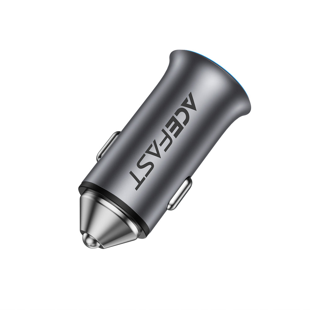 Acefast B16 95W USB-A + USB-C Car Charger - Gray_3
