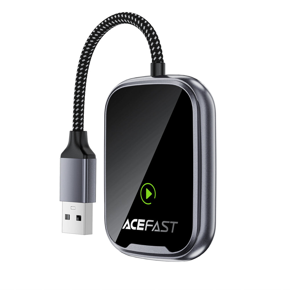 Acefast QC1 Wireless Car Adapter - Gray_0