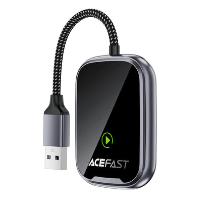 Acefast QC1 Wireless Car Adapter - Gray_0