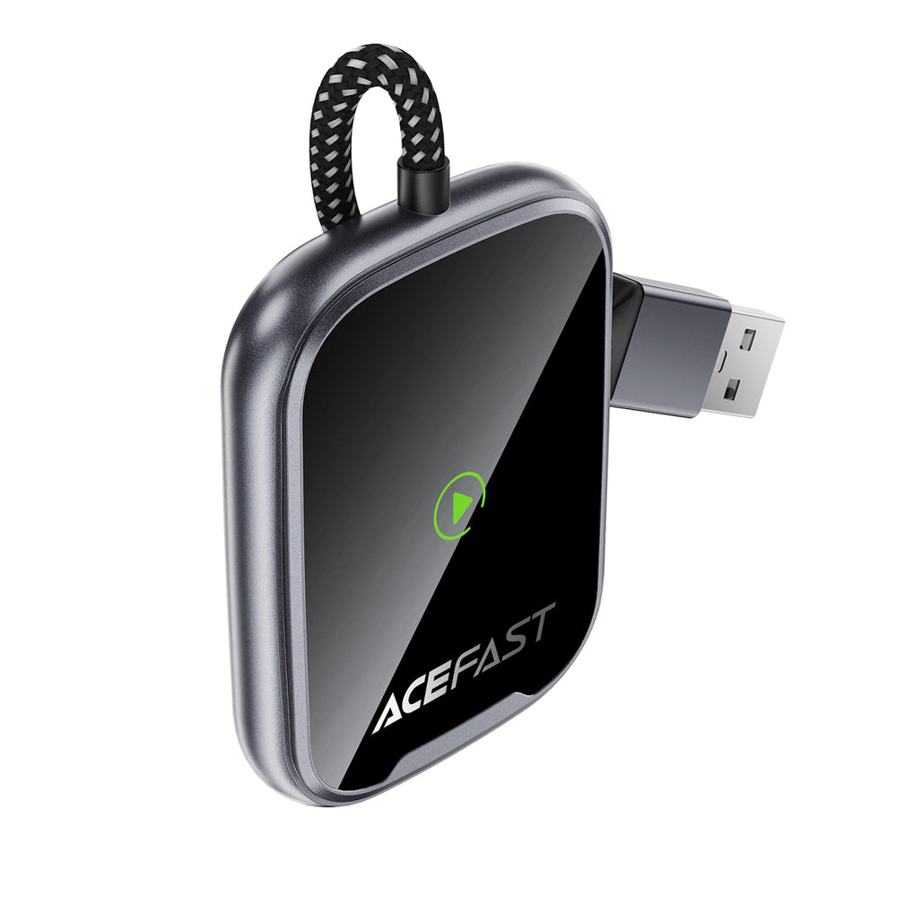 Acefast QC1 Wireless Car Adapter - Gray_1