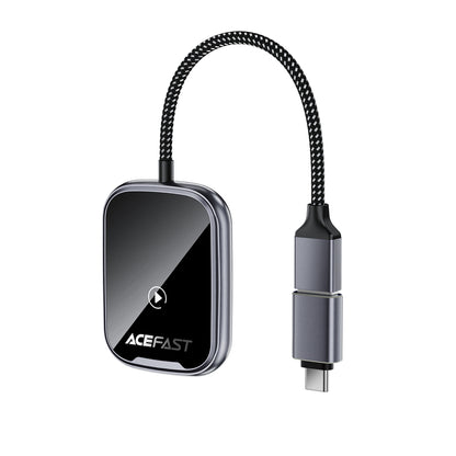 Acefast QC1 Wireless Car Adapter - Gray_2