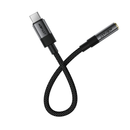 USB-C to 3.5mm Audio Adapter Acefast J12, Black_2