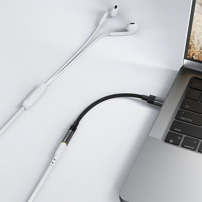 USB-C to 3.5mm Audio Adapter Acefast J12, Black_5