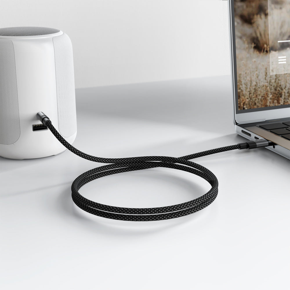 USB-C to 3.5mm Audio Cable Acefast J11, 1m, Black_5