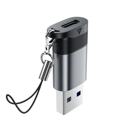 USB-C to USB-A Adapter Acefast J8, Grey_0