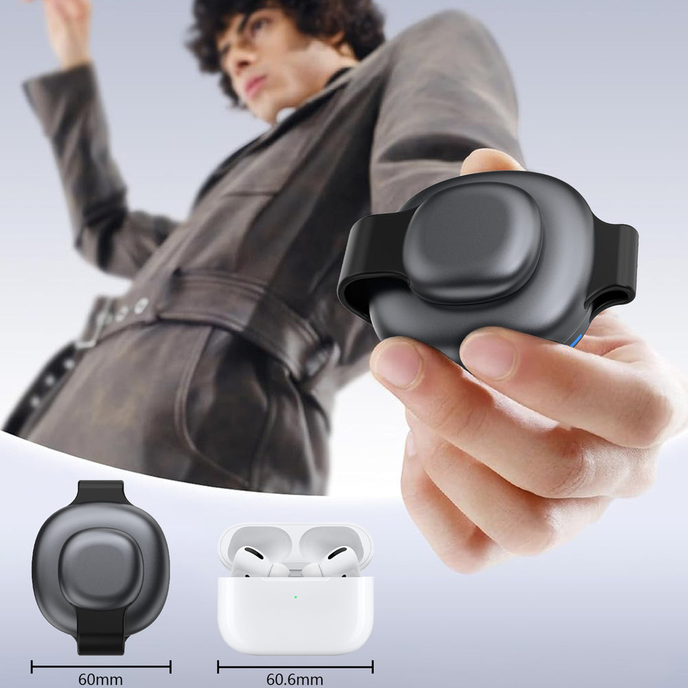 Dudao A11S 3-in-1 Wireless Charger Compatible with MagSafe Smartphone Smartwatch Headphones - Black_6