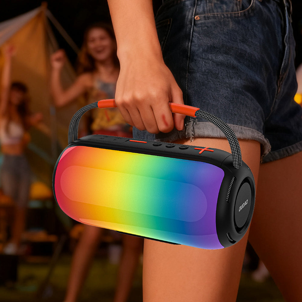 Dudao Y21 Wireless Speaker with RGB Backlight Bluetooth 5.3 - Black_10