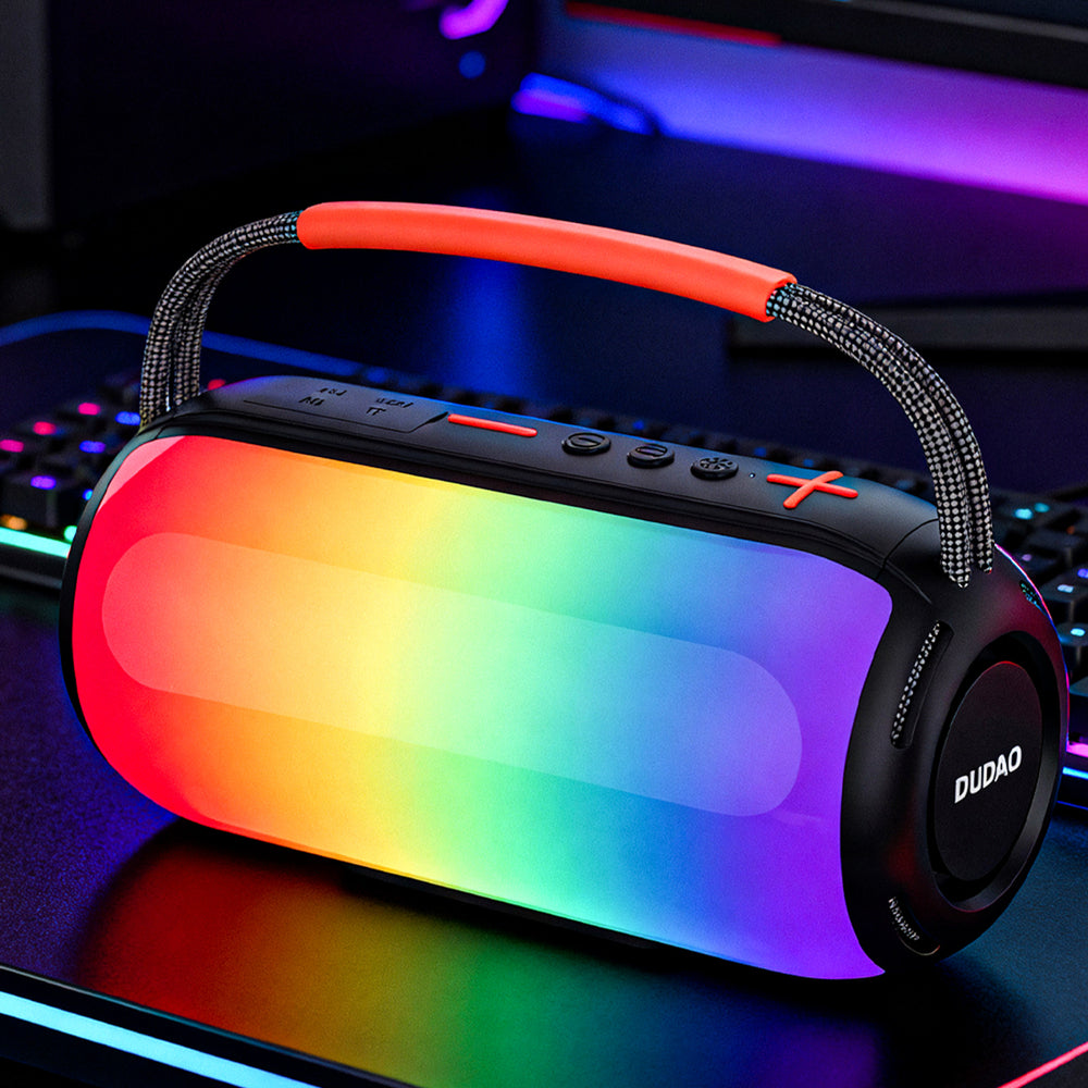 Dudao Y21 Wireless Speaker with RGB Backlight Bluetooth 5.3 - Black_6