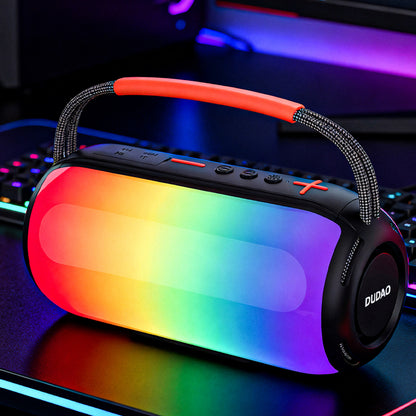 Dudao Y21 Wireless Speaker with RGB Backlight Bluetooth 5.3 - Black_6