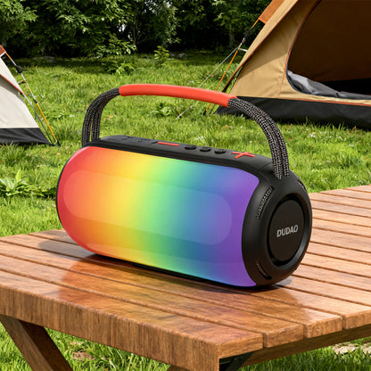 Dudao Y21 Wireless Speaker with RGB Backlight Bluetooth 5.3 - Black_8