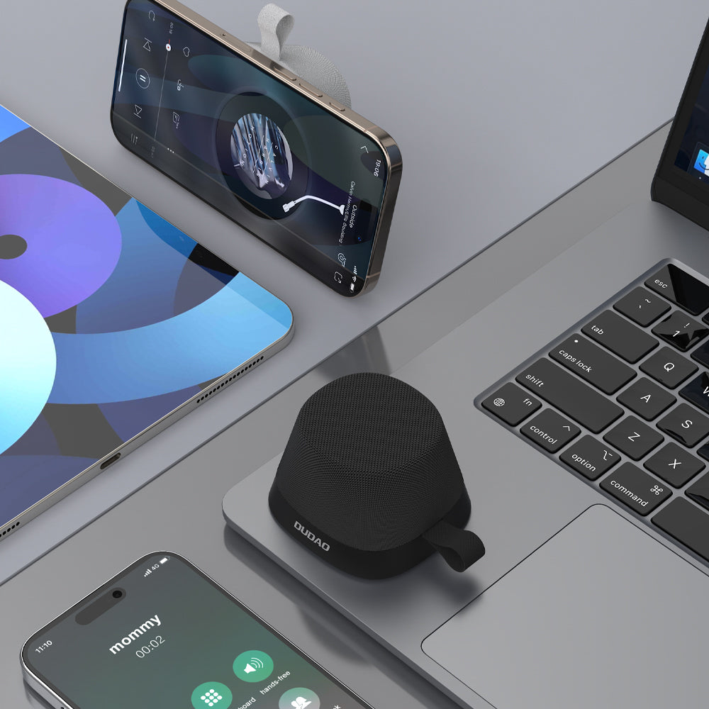 Dudao Y20 Wireless Speaker with Magnetic Mount Bluetooth 5.3 - Black_4