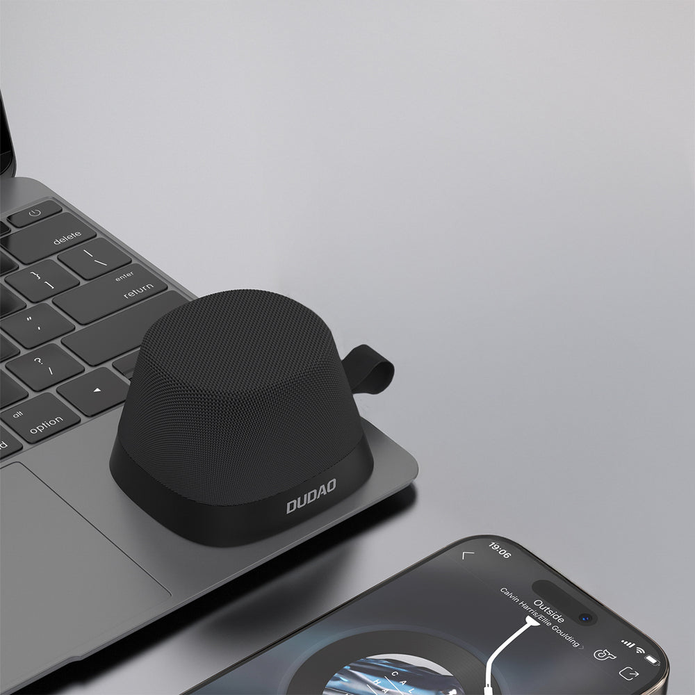 Dudao Y20 Wireless Speaker with Magnetic Mount Bluetooth 5.3 - Black_5