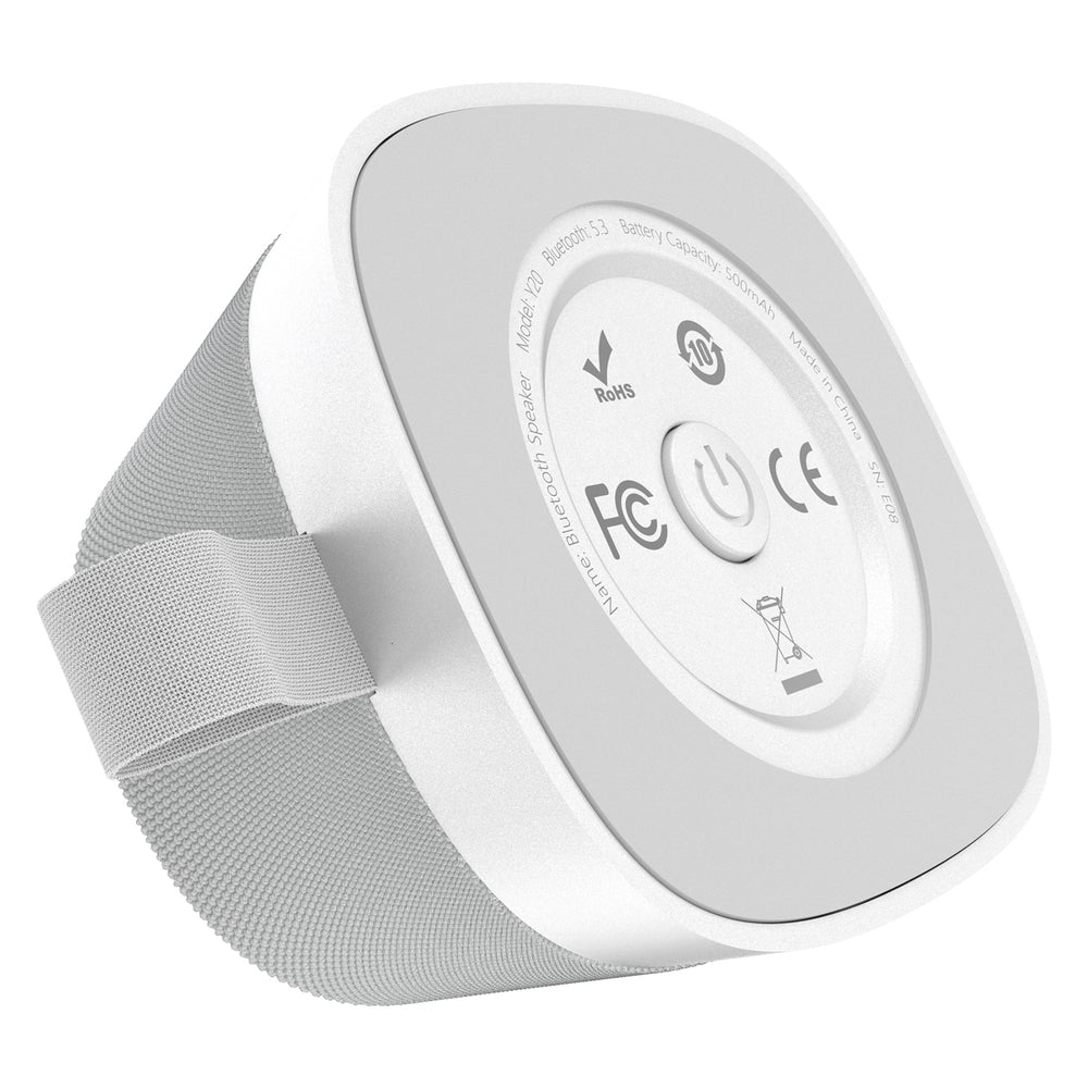 Dudao Y20 Wireless Speaker with Magnetic Mount Bluetooth 5.3 - Silver_4
