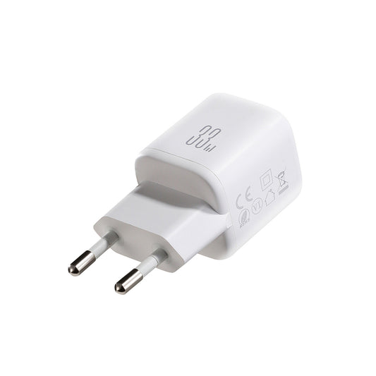 Joyroom JR-TG7 33W USB-A + USB-C Wall Charger with 60W USB-C to USB-C 1m Cable - White_0