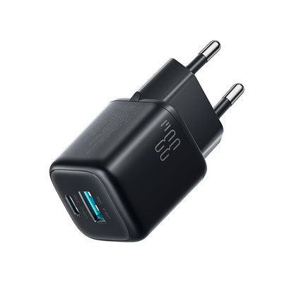 Joyroom JR-TG7 33W USB-A + USB-C Wall Charger with 60W USB-C to USB-C 1m Cable - Black_1