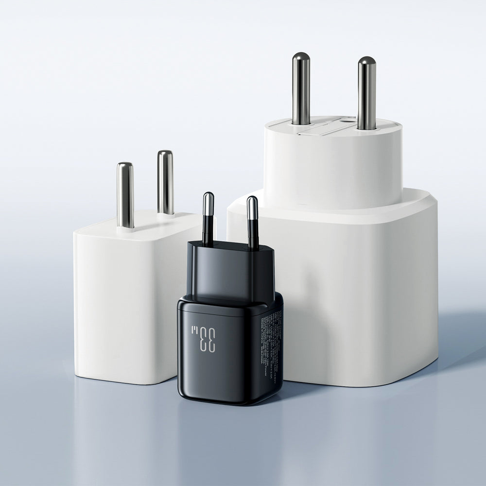 Joyroom JR-TG7 33W USB-A + USB-C wall charger with 30W USB-C - Lightning 1m cable - black_10