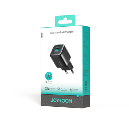 Joyroom JR-TG7 33W USB-A + USB-C wall charger with 30W USB-C - Lightning 1m cable - black_7
