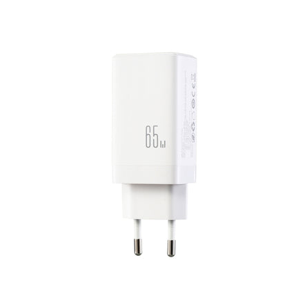 Joyroom JR-TG10 65W GaN 2x USB-C + USB-A wall charger with 65W USB-C - USB-C 1.2m cable - white_2