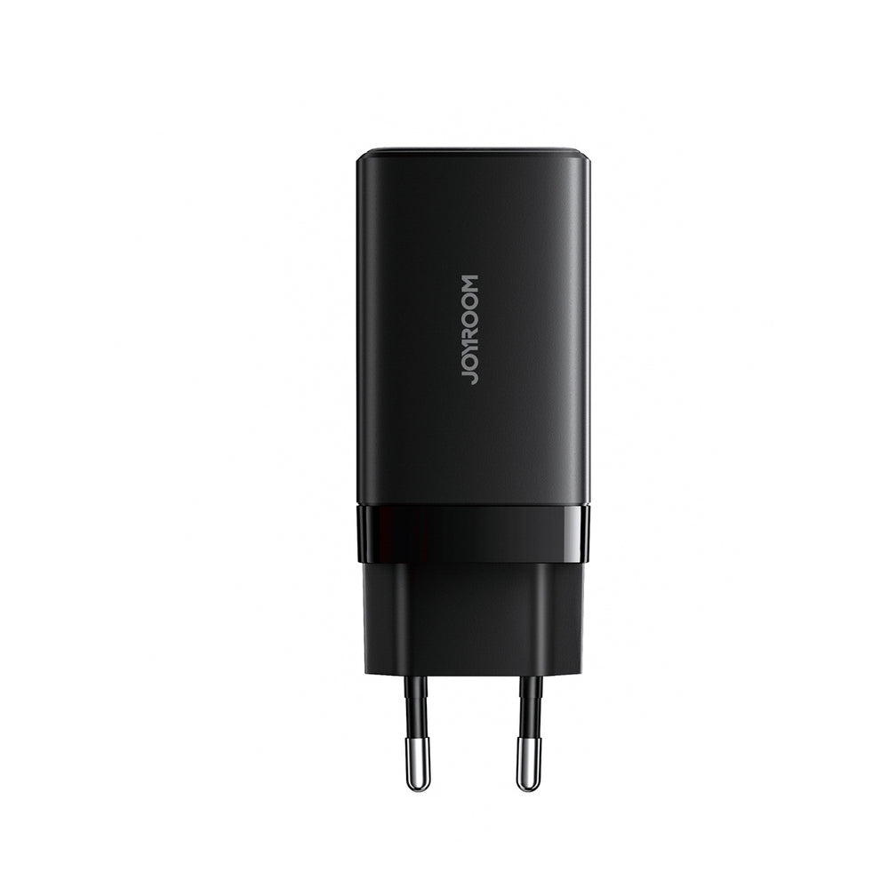Wall Charger Joyroom JR-TG10, 65W, 3.25A, 1 x USB-A - 2 x USB-C, with USB-C Cable, Black _3