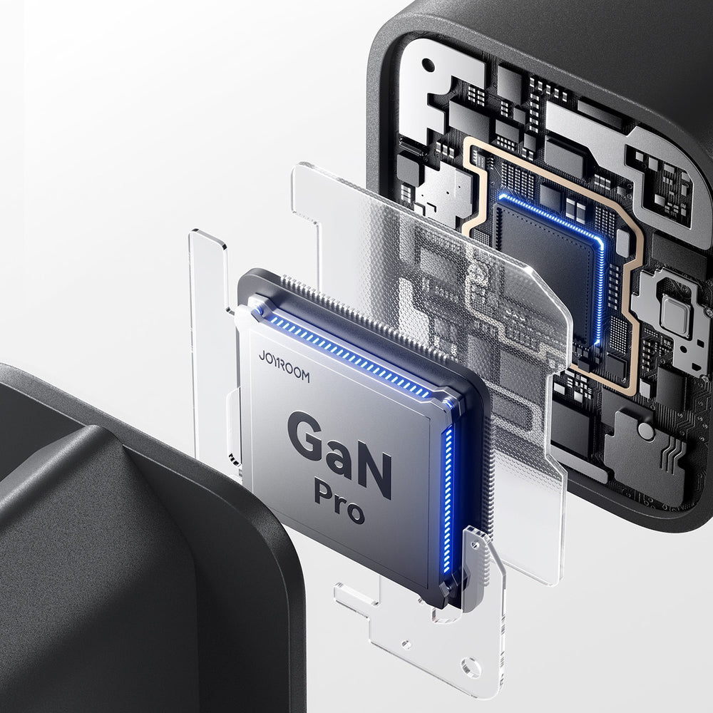 Joyroom JR-TO1 GaN 45 USB-C Lightning USB-A Wall Charger - Black_10