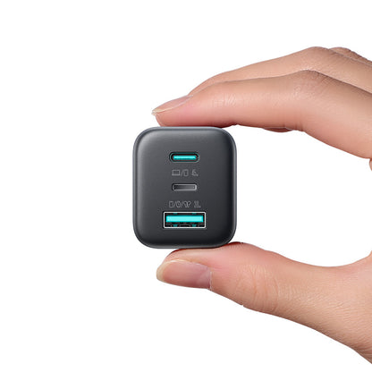 Joyroom JR-TO1 GaN 45 USB-C Lightning USB-A Wall Charger - Black_7