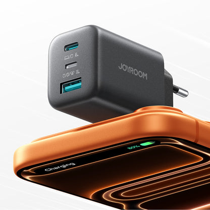 Joyroom JR-TO1 GaN 45 USB-C Lightning USB-A Wall Charger - Black_8