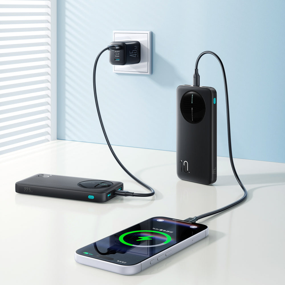Joyroom JR-PBF12 Pro Powerbank 22.5W 10000mAh with Digital Display 2x USB-A 1x USB-C - Black_9