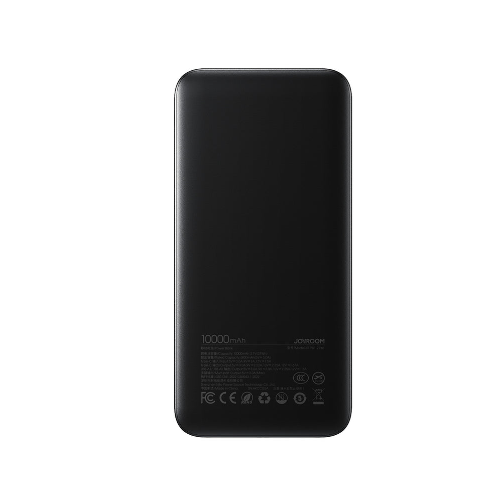Joyroom JR-PBF12 Pro Powerbank 22.5W 10000mAh with Digital Display 2x USB-A 1x USB-C - Black_1