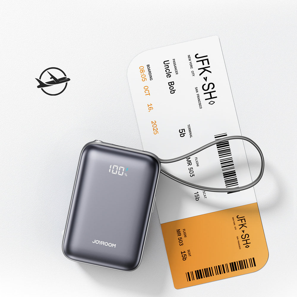 Powerbank Joyroom JR-PBF29, 20000mAh, 22.5W, QC + PD, Black _12