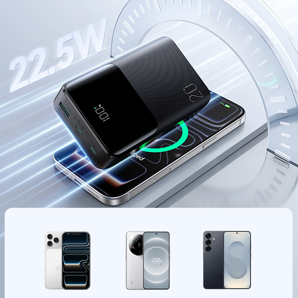 Joyroom JR-QP192 Star Series Mini 20000mAh 22.5W Powerbank with Digital Display - Black_10