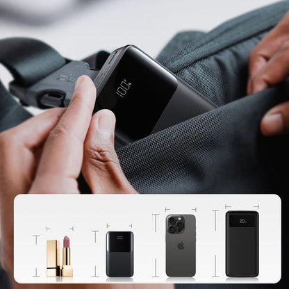 Joyroom JR-QP192 Star Series Mini 20000mAh 22.5W Powerbank with Digital Display - Black_13
