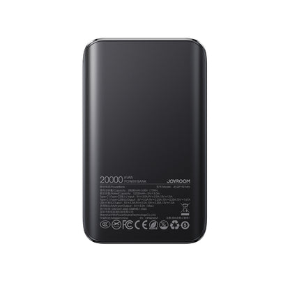 Joyroom JR-QP192 Star Series Mini 20000mAh 22.5W Powerbank with Digital Display - Black_2