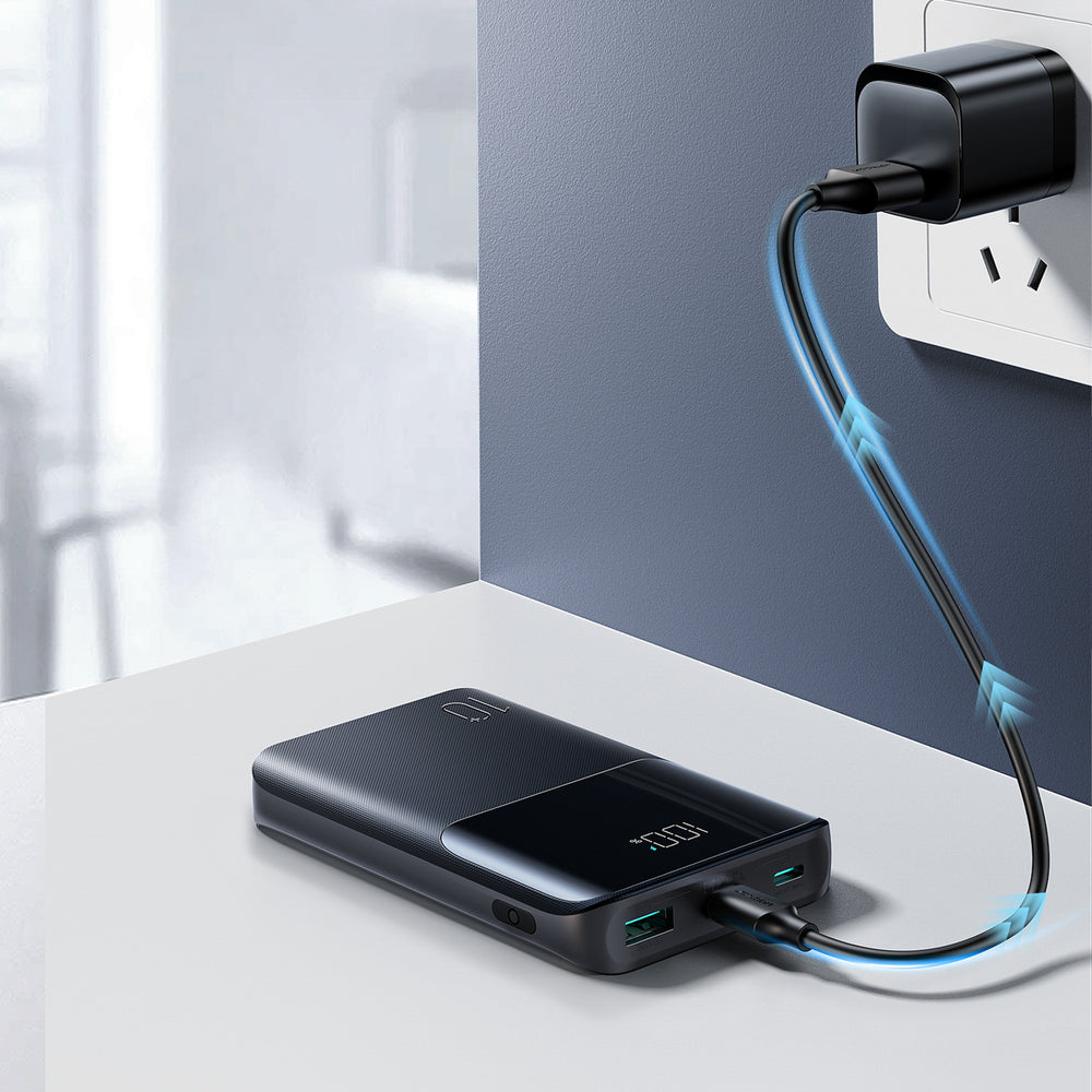 Joyroom JR-QP191 Star Series Mini 10000mAh 22.5W Powerbank with Digital Display - Black_13