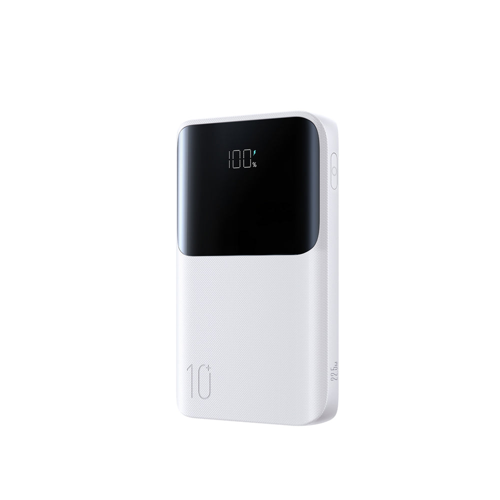 Joyroom JR-QP191 Star Series Mini 10000mAh 22.5W Powerbank with Digital Display - White_0