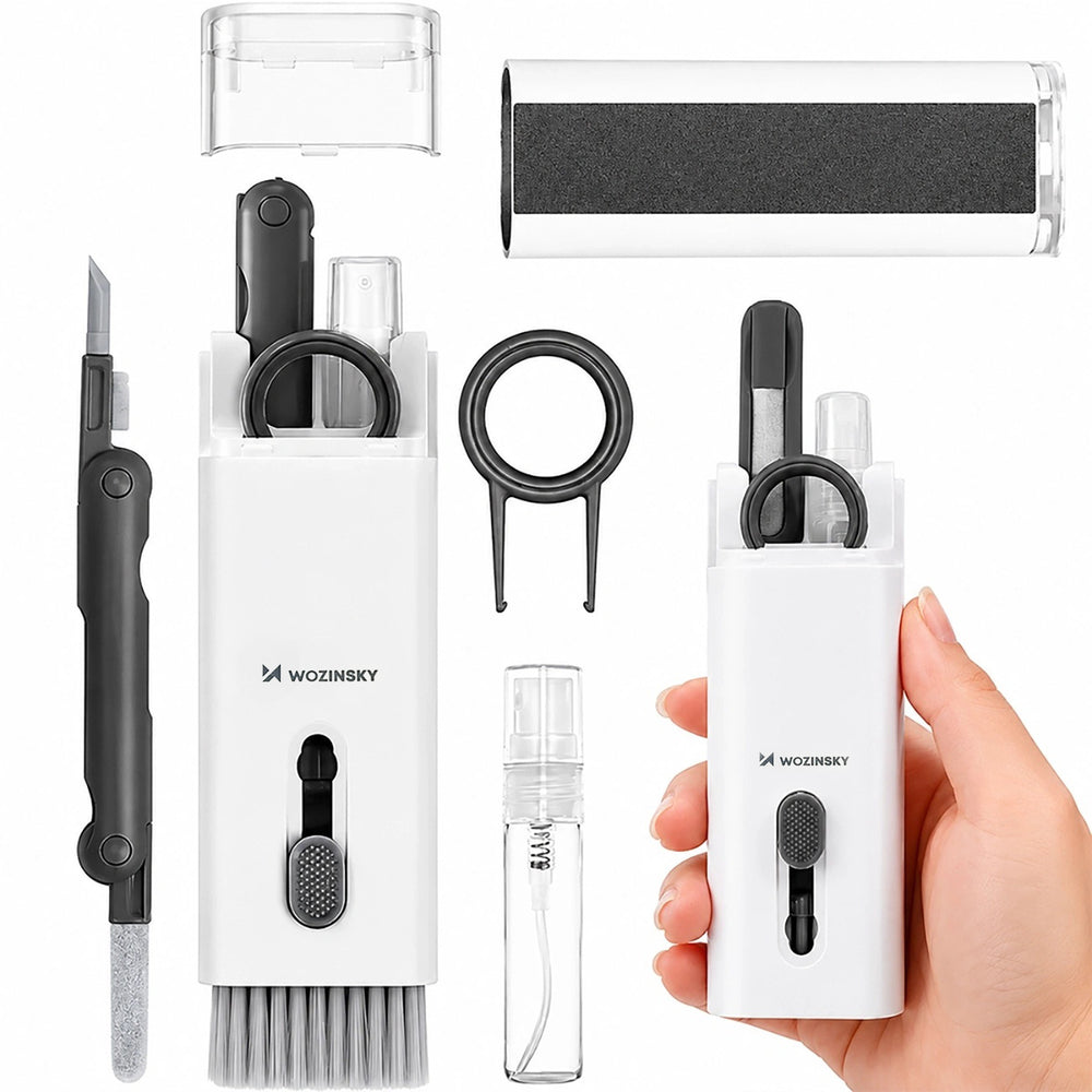 Wozinsky HWZ-71G 7-in-1 Multifunctional Electronics Cleaning Kit - Gray_0