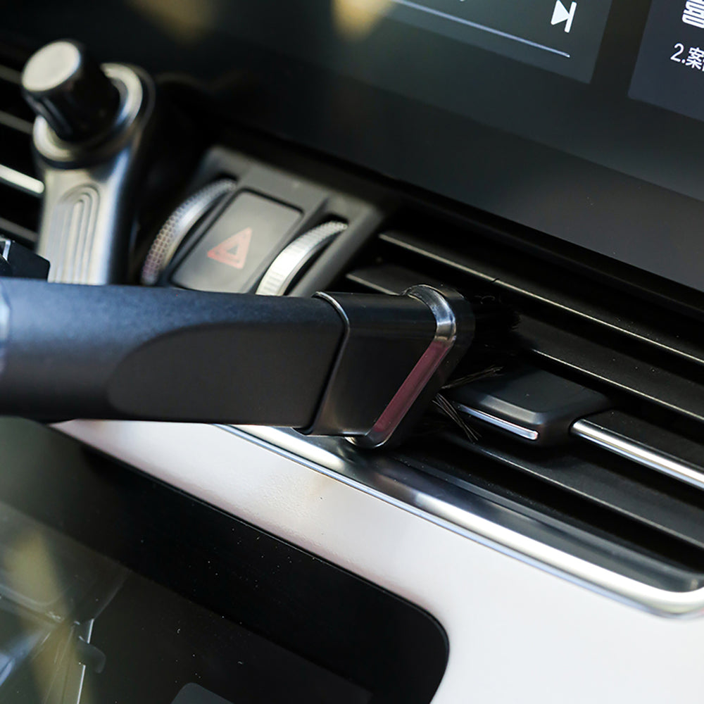 Mini Foldable Handheld Car Vacuum Cleaner with Blower Function - Black_13