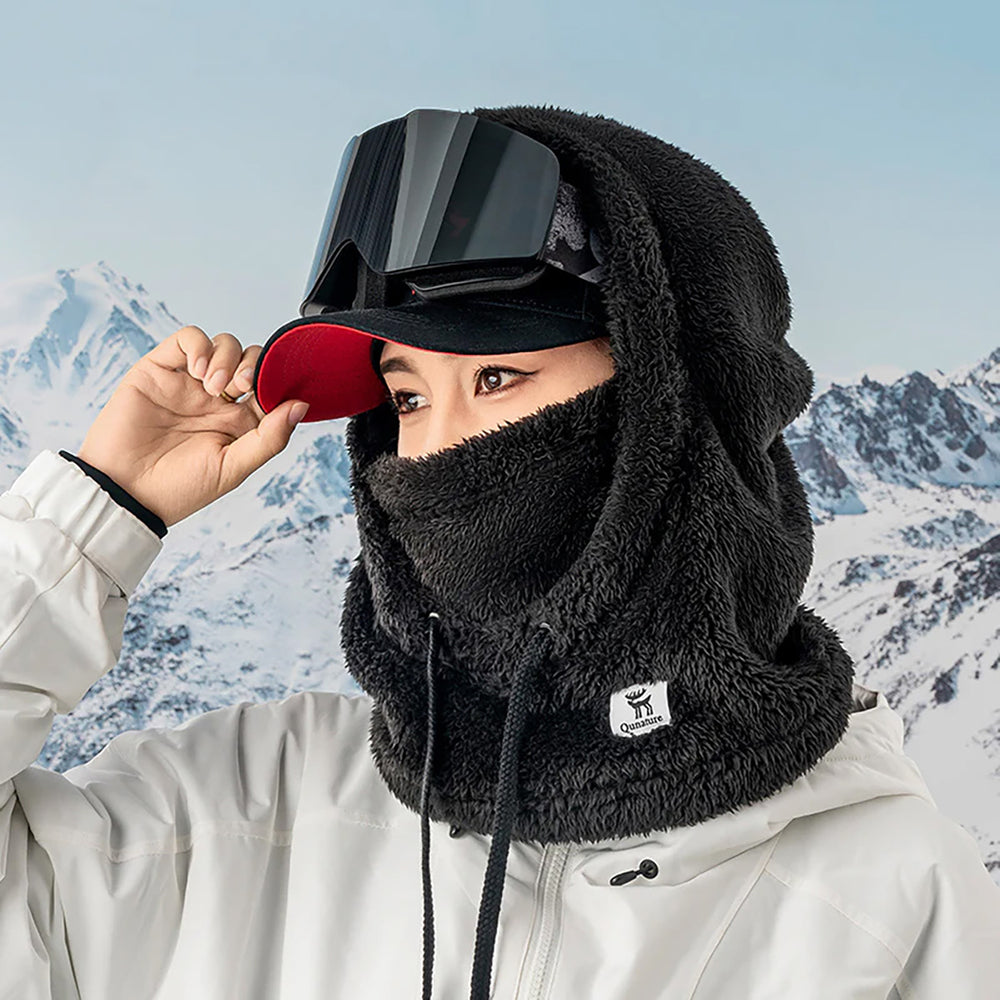 Qunature Arctic Velvet Ski Balaclava Size L - Black_3