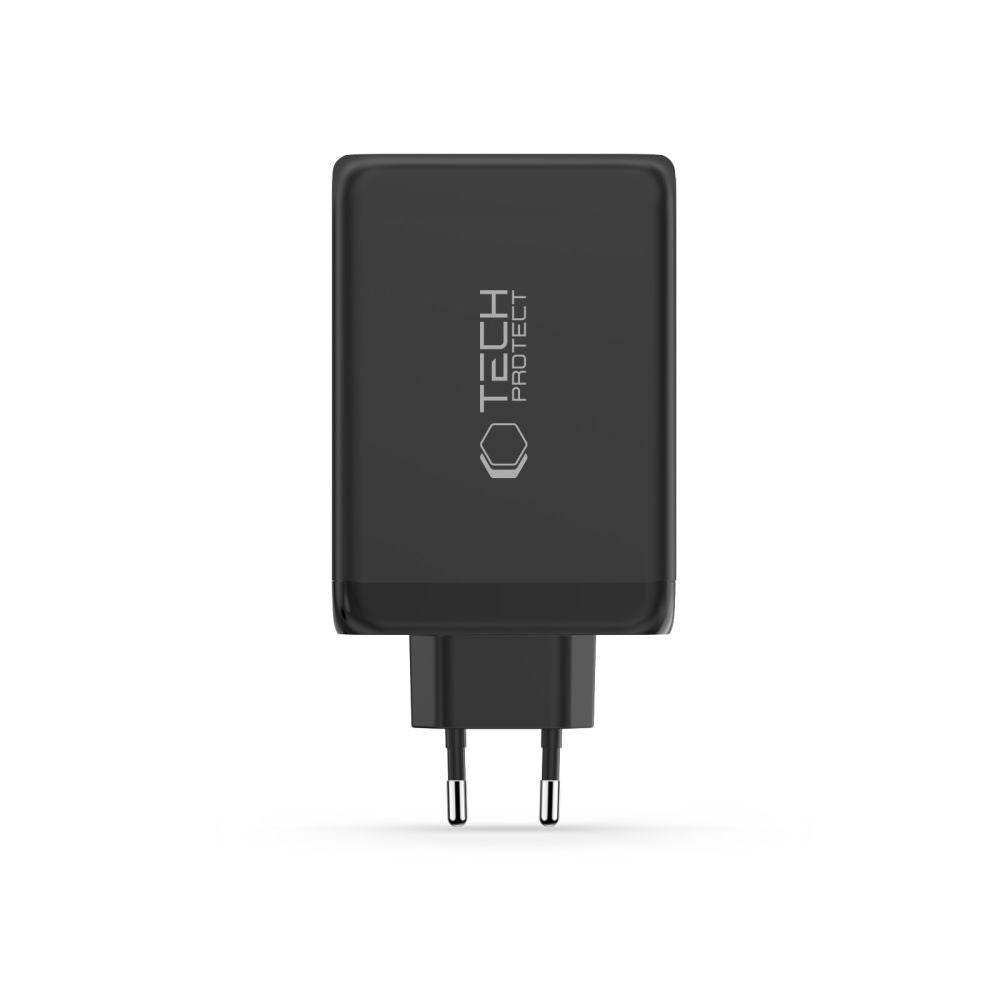 Tech-Protect NC240W-GaN 4-Port 240W Wall Charger - Black_2