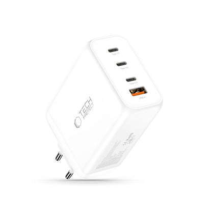 Tech-Protect NC240W-GaN 4-Port 240W Wall Charger - White_1