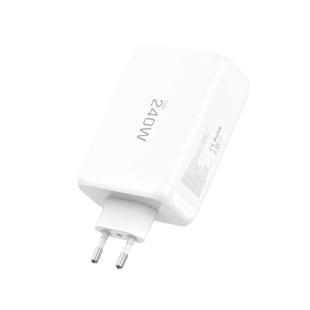 Tech-Protect NC240W-GaN 4-Port 240W Wall Charger - White_3